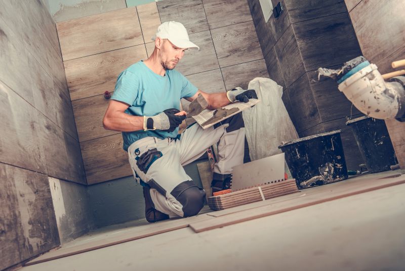 Our team working on Bathroom Remodeling projects in New Castle, DE