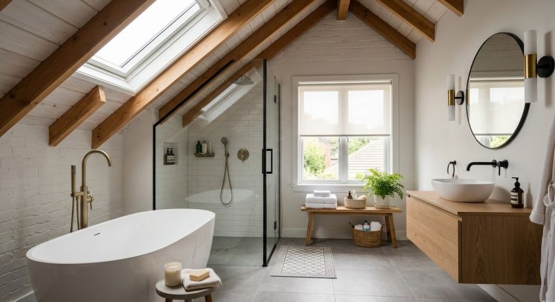 Attic Bathroom Remodeling in New Castle, DE