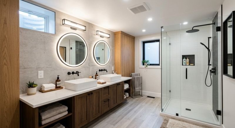 Basement Bathroom Remodeling in New Castle, DE