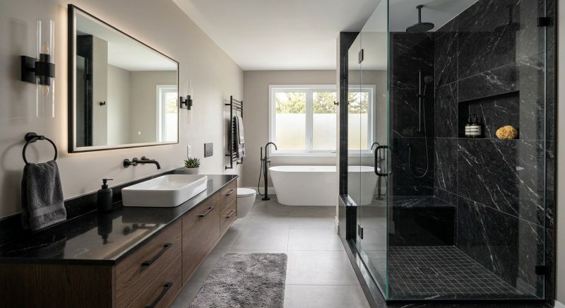 Granite Shower Installation in New Castle, DE
