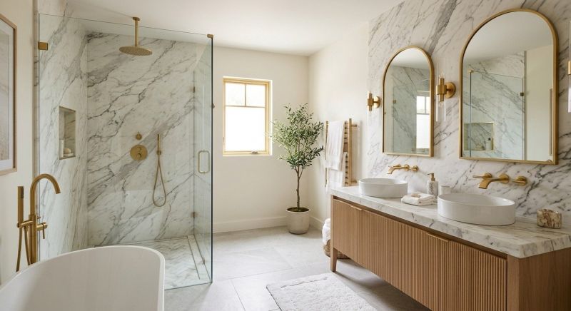 Luxury Bathroom Installation in New Castle, DE
