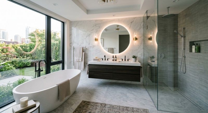 Luxury Bathroom Installation in New Castle, DE